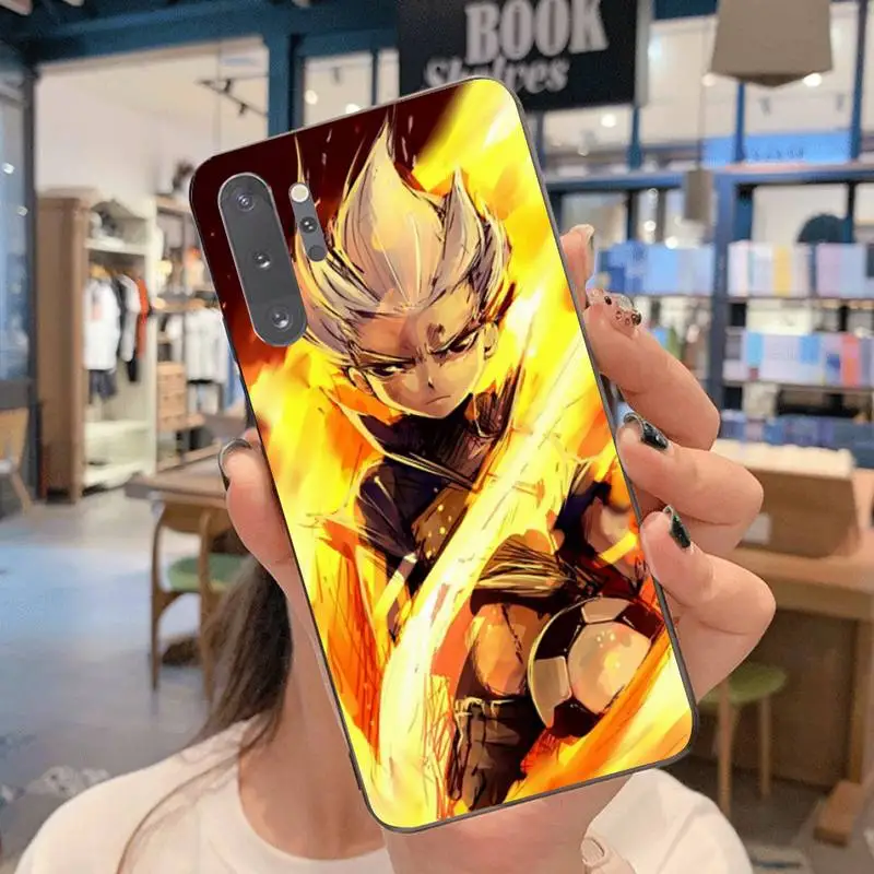CUTEWANAN Inazuma Eleven Ares no Tenbin anime Phone Case For Samsung Note 7 8 9 10 Lite Plus Galaxy J7 J8 J6 2018 Prime | Мобильные