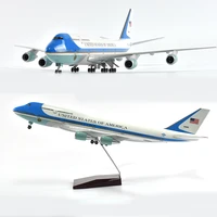 jason tutu 46cm united states of america air force one boeing 747 plane model airplane model aircraft model 1160 scale diecast