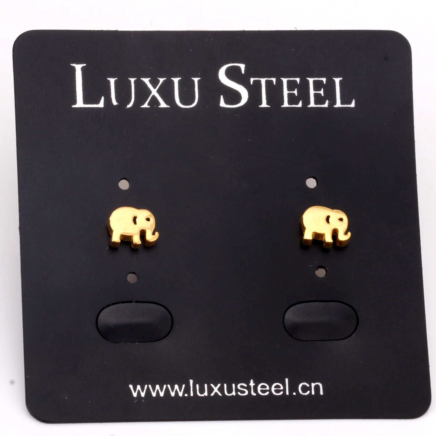 LUXUKISSKIDS модная серьга слон серьги гвоздики из нержавеющей стали пирсинг для