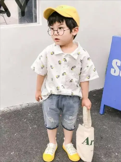 

Summer Baby Cowboy Casual Short Pants 2-6Years Boys Denim Shorts Boys Shorts Boy Denim Shorts Trousers Children Boys