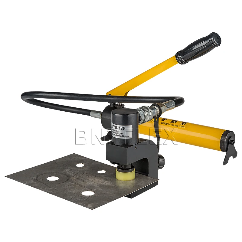 

Hydraulic Hole Digger SYD-18F Hydraulic Hole Punch Tool Hydraulic Knockout Tool Hydraulic Hole Puncher