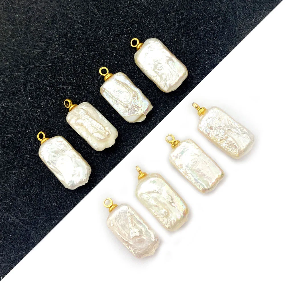 

1pcs Fashion Necklace Pendant Baroque Pearl Bead High Quality Jewelry Making DIY Charm Earring Bracelet Accessories Supplies