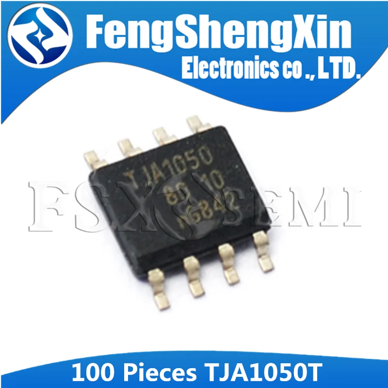 

100pcs/lot TJA1050T SOP8 TJA1050 SOP-8 A1050 1050T SOP SMD High speed CAN transceiver IC