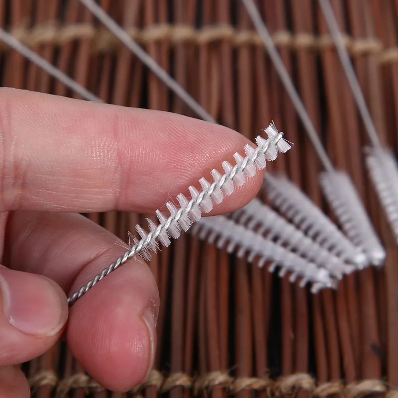 Набор кистей для трубка цистерны рыбы с цветной ручкой набор из 5/10/20 штук в