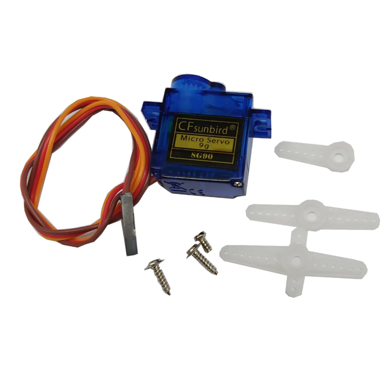 50 шт./лот SG90 9g Mini Micro Servo MG90S металлическая Шестерня RC тестер для 250 450 Вертолет