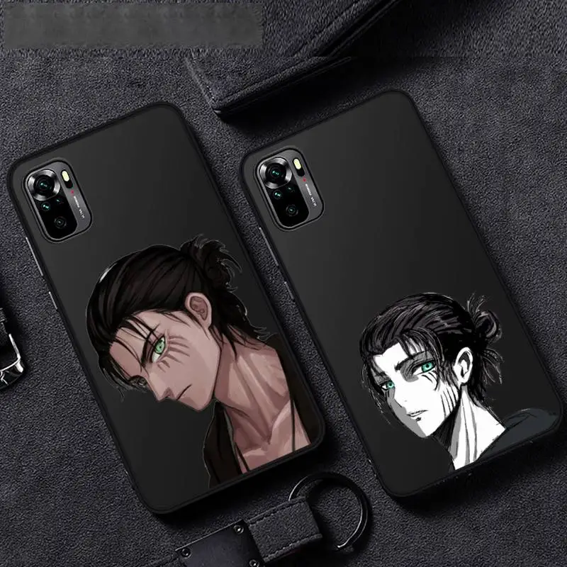 

Anime Allen Attack On Titan Phone Case For Xiaomi Mi Redmi Note 8T 9T 9S 9A 10 7 8 9 Lite pro