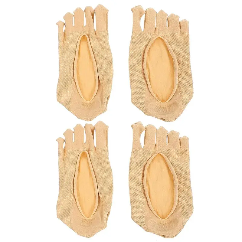 

Носки-невидимки женские тонкие с закрытым носком, 2 пары