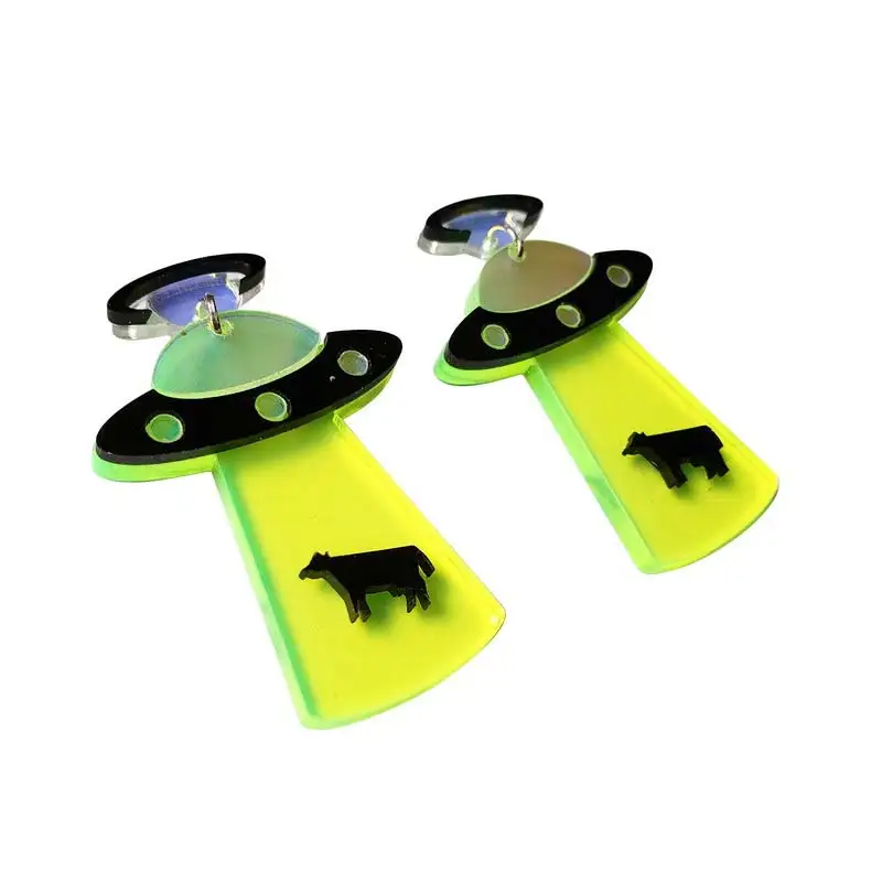 Распродажа Индивидуальные Акриловые геометрические висячие серьги подвески в