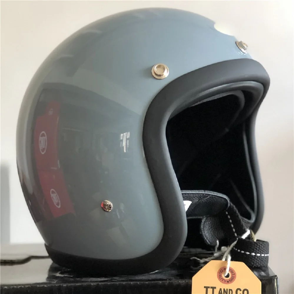 

Мотоциклетный шлем TT & CO, легкая оболочка из стекловолокна, для скутера, мотокросса, открытое лицо, подлинный Японский Корейский стиль