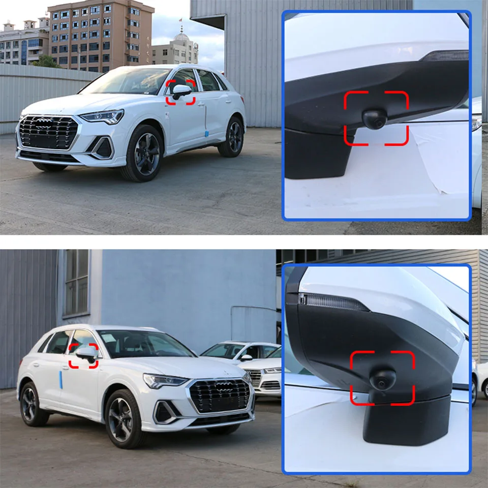 Автомобильный HD 360 градусный объемный обзор для Audi Q3 MMI навигация автомобильная