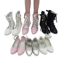 doll cartoon solid color high heels girl doll shoes children accessories fashion doll accessories shoes girls wear with toys