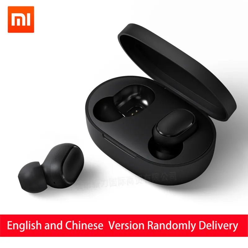 Наушники Xiaomi Redmi Airdots с микрофоном наушники Крючки управлением ии Bluetooth 5 0