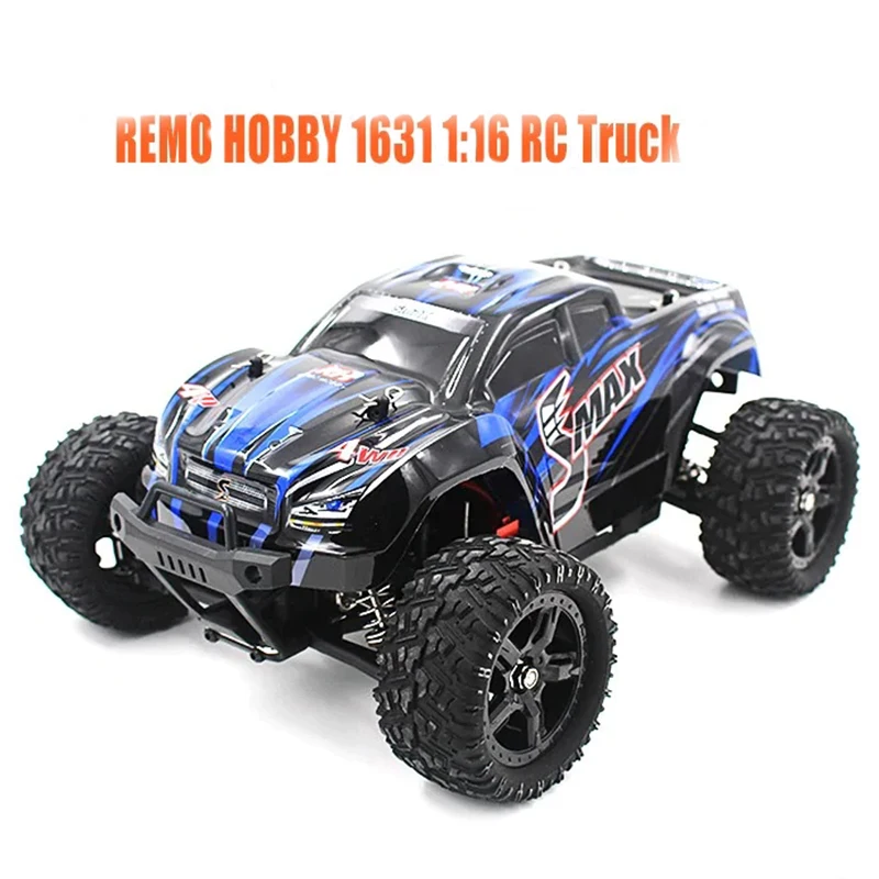 REMO 1631 1/16 2,4G 4WD матовый 4x4 двойной мотор грузовик SMAX RC автомобиль модель дистанционного управления Внедорожник игрушка