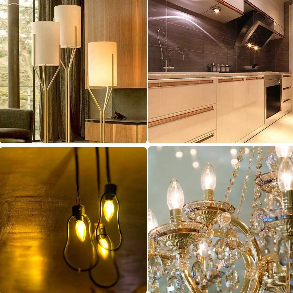 

12 Pcs Chandelier Halogen Light Bulbs Ceiling Chandelier Replacement Part Spotlight Bulb 20W 12V Capsule Lamp