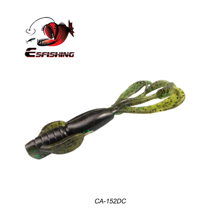 Рыболовные приманки Esfishing, мягкие большие силиконовые приманки Pesca Crazy Flapper, 11 см, 11,5 г, 5 шт., воблеры для ловли карпа для рыбалки - Цвет: CA152DC