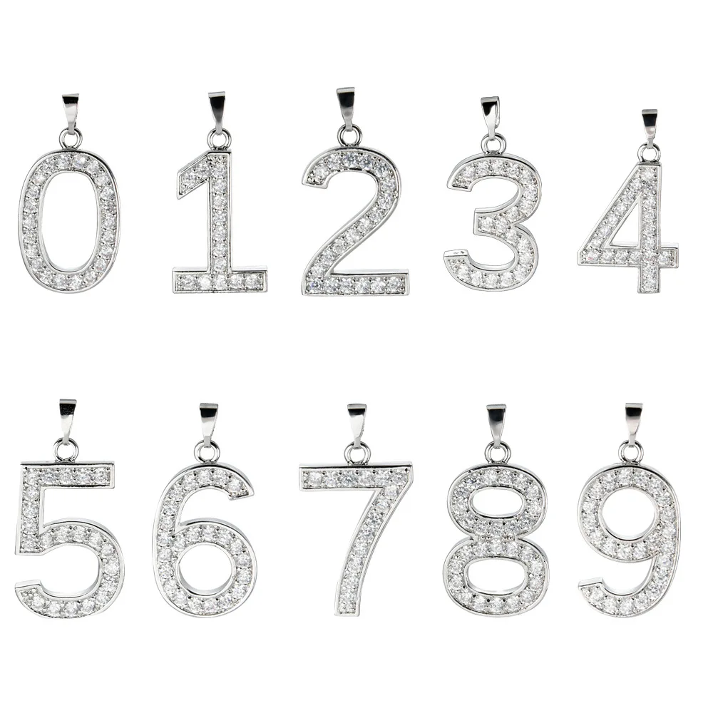 Ожерелье в стиле хип-хоп для мужчин и женщин украшение с буквами-пузырьками AAA