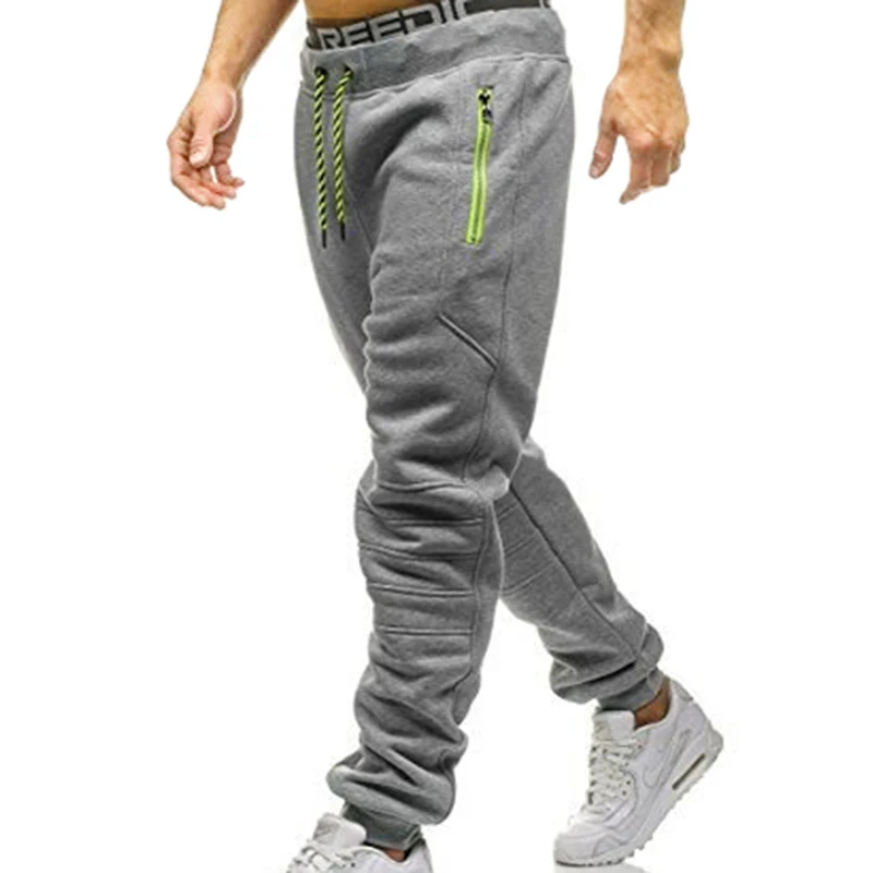 ZOGAA новые костюмы для отдыха Для мужчин Jogger Штаны спортивные брюки детей 3 цвета в