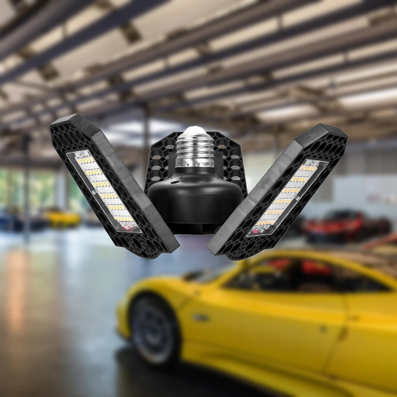

Super Bright Industrial Lighting 40W 60W 80W E27 Led Garage Light 110V 220V Led High Bay Industrial Lamp for workshop Warehouse