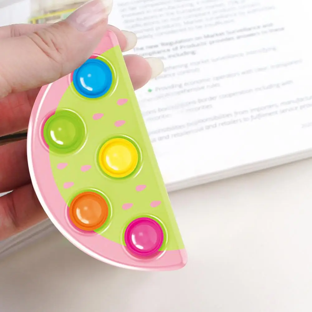 

Children's Puzzle Finger Toys Five-Color Watermelon-Shaped Toy Relax And Vent, Decompression And Decompression Toys