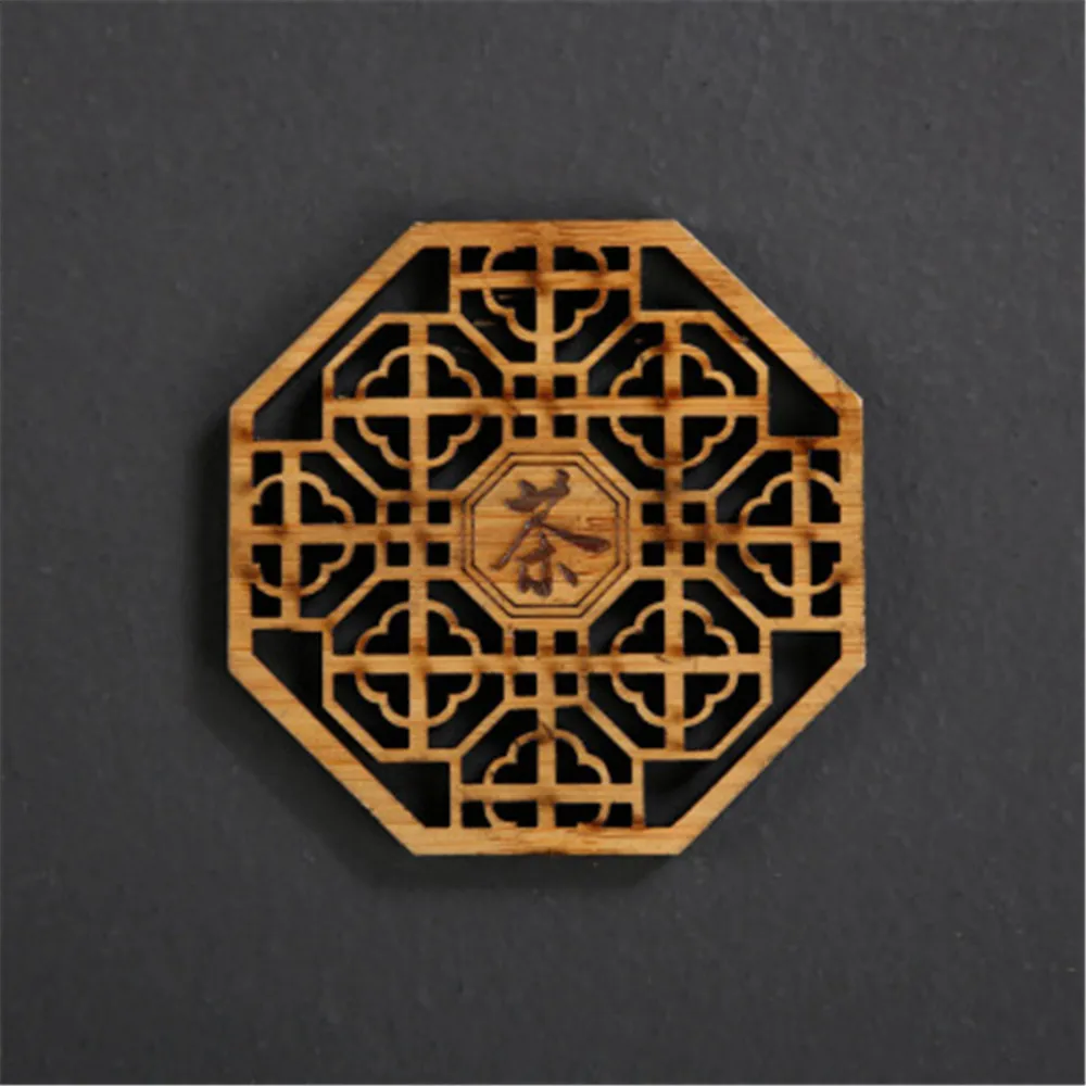 Bamboo products coasters heat insulation tea set Tea Ceremony zero match kettles manufacturer | Дом и сад