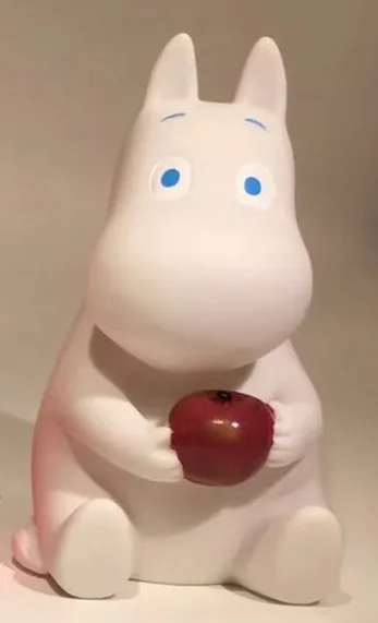 Белый Moomin Копилка Kumbara милый Skarbonka Alcancia лучшие продажи продуктов Cartton Alcancias Creativas коробка для монет - Цвет: Белый