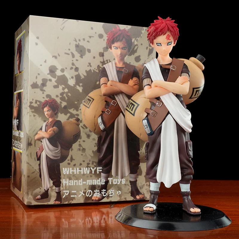 

Naruto GK Action Figure Gaara Shaying Childhood Shashi Big Gourd Garage Kits Model Furnishing Articles Gift Japanese Cartoon Tv
