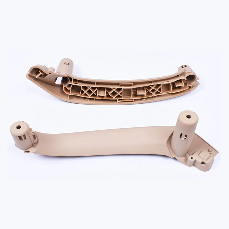 LHD бежево черная Автомобильная левая и правая внутренняя дверная ручка панель