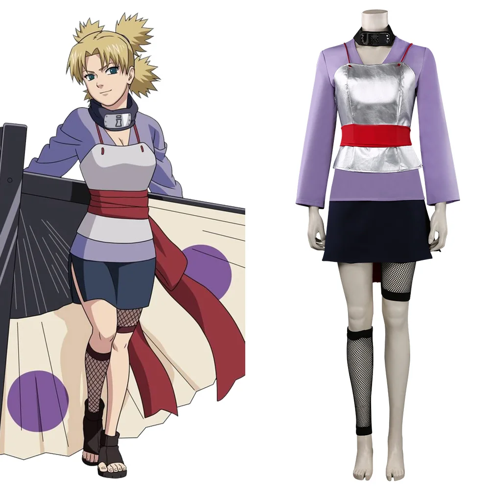 

Nara Temari Cosplay Costume Outfits Halloween Carnival Suit