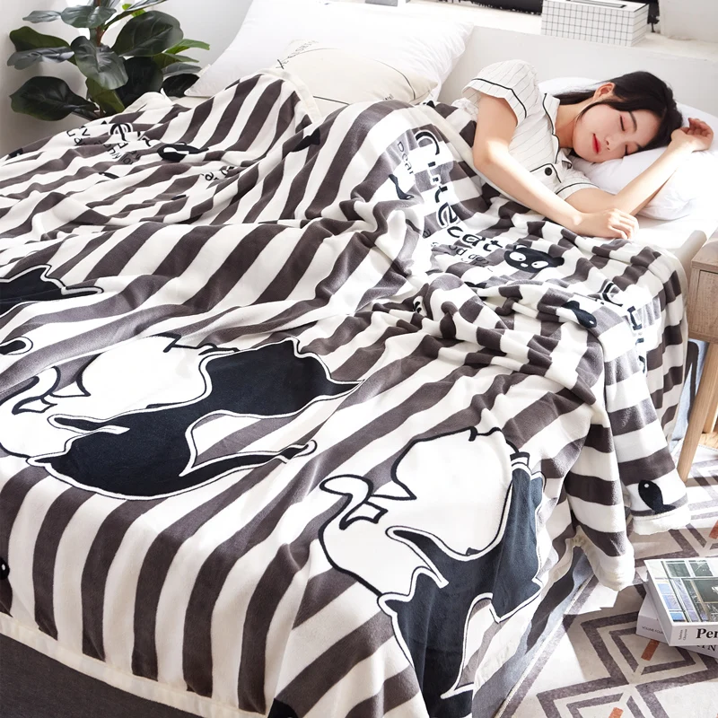 200x230cm горячая Распродажа милые Миньоны из мультфильма Одеяло для детей подарок