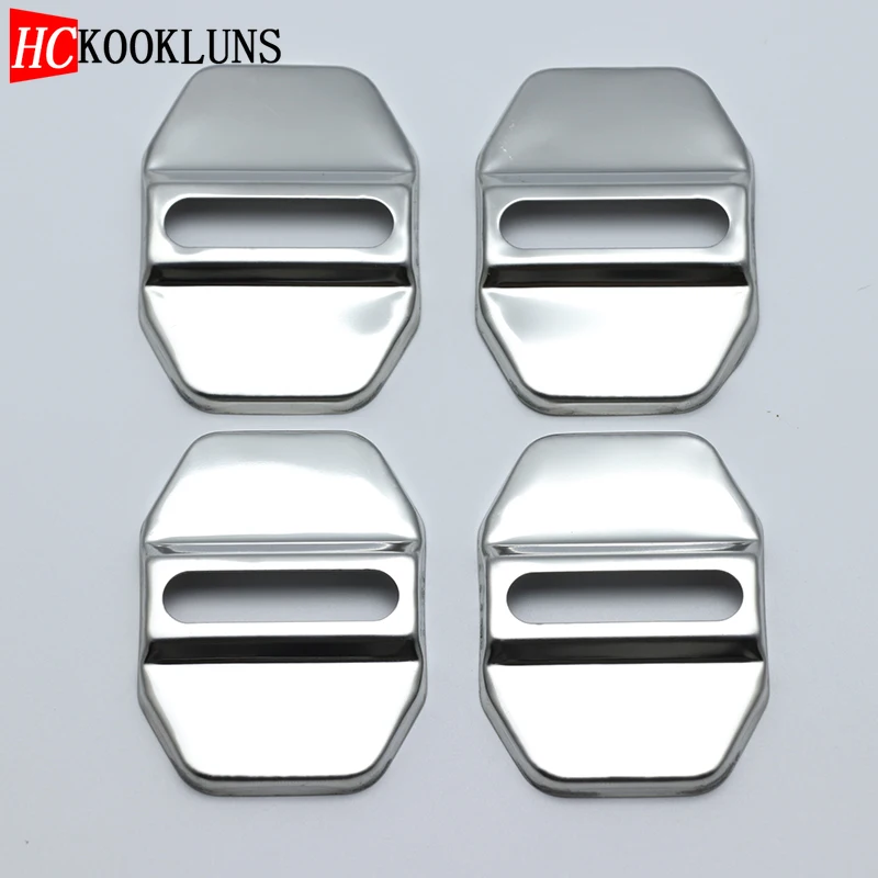 4 шт. авто чехол из нержавеющей стали замок Пряжка Защитная крышка для Mercedes Benz benz B