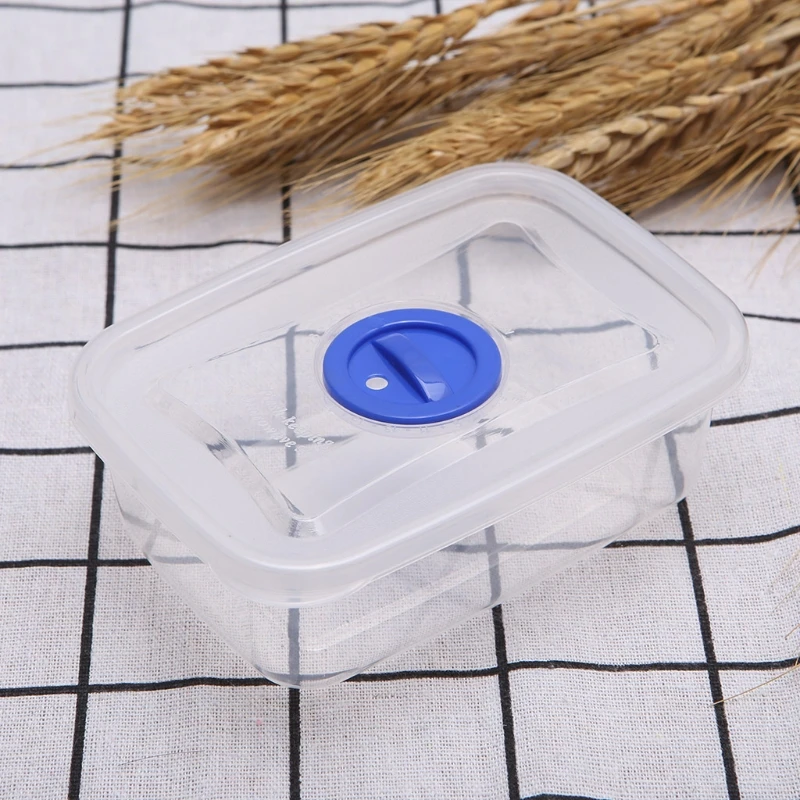 

Plastic Clear Reusable Food Storage Container Lunch Box Airtight Seal With Lid 32CC