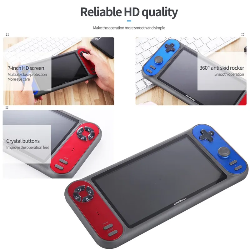 Лидер продаж портативная ретро-классическая игровая консоль с экраном 7 0 дюйма HD