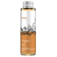100ml organic moroccan argan oil for dry damaged skin hair face body scalp nails repair care oil natural body massage oil