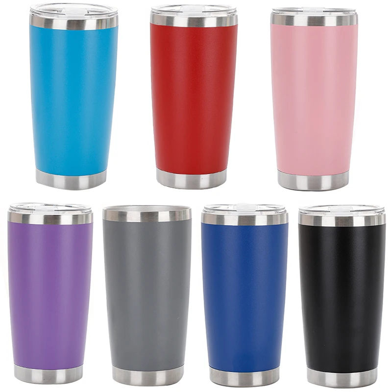

500ml Thermal Mug Beer Cup Tumbler Stainless Steel Double Wall Vacuum Insulated Coffee Tea Mug Wide Mouth Water Bottle Drinkware