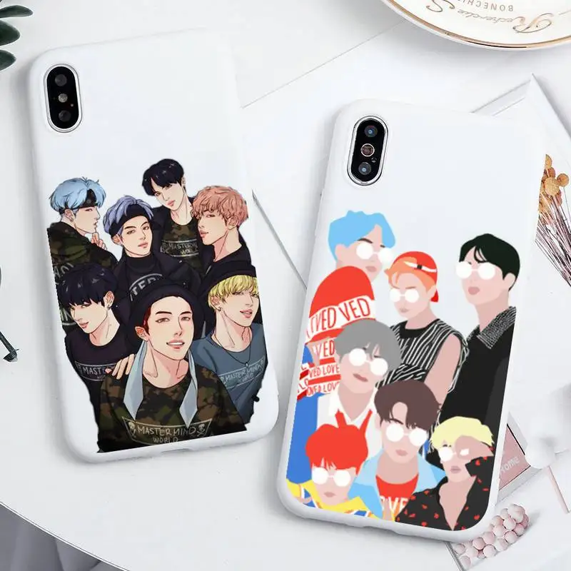 

EUPHORIA JUNGKOOK Run Ep 33 Memes Phone Case For iphone 13 12 11 Pro Max Mini XS 8 7 6 6S Plus X SE 2020 XR Candy white cover