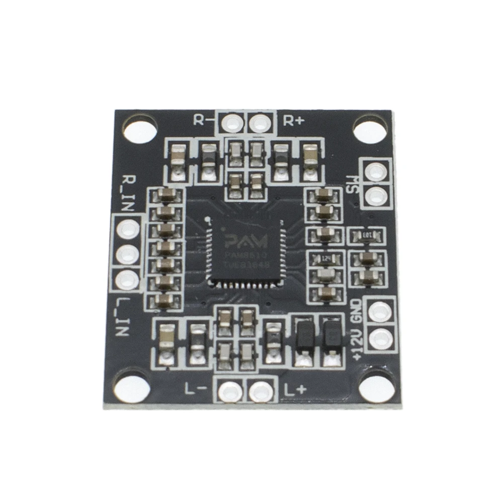 Горячая Распродажа мини Hi-Fi PAM8610 Плата усилителя звука 2X10W двухканальный D-класс