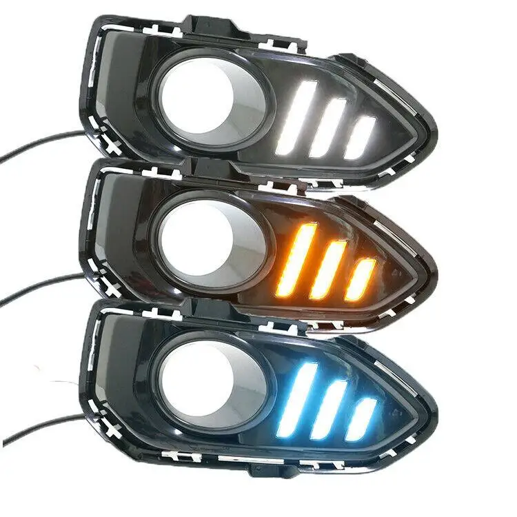 

For Honda jazz fit 2018 LED DRL Daytime Running Lights Daylight Driving lights