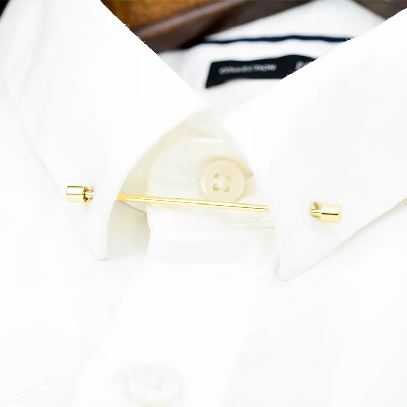 Популярные маленькие цилиндрические Угловые винтовые пуговицы брошь для