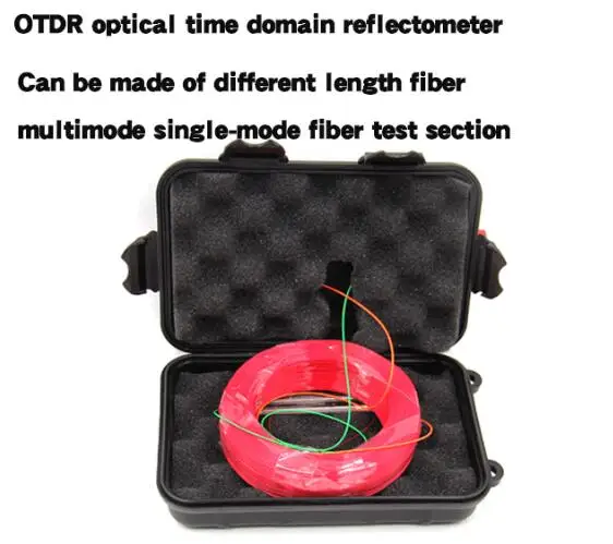 Мини-кабель OTDR launch box FC UPC одномодовый 9/125 мкм g652d1310/1550 нм 1 км волоконно-оптический