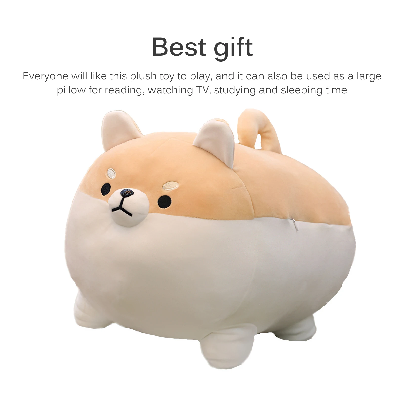 

Dog Plush Pillow Cute Fat Shiba Inu Dog Plush Toy Stuffed Soft Kawaii Animal Cartoon Pillow Lovely Gift For Kids Baby Gife