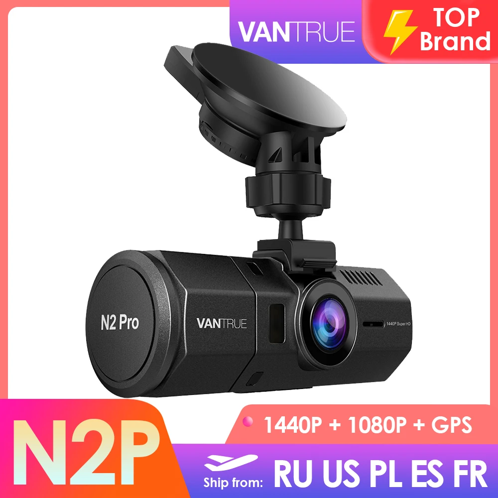 

Vantrue N2 Pro Car Dash Cam HD 1080P Dashcam Car Camera DVR Video Recorder 1440P With GPS Infrared Night Vision Parking Mode