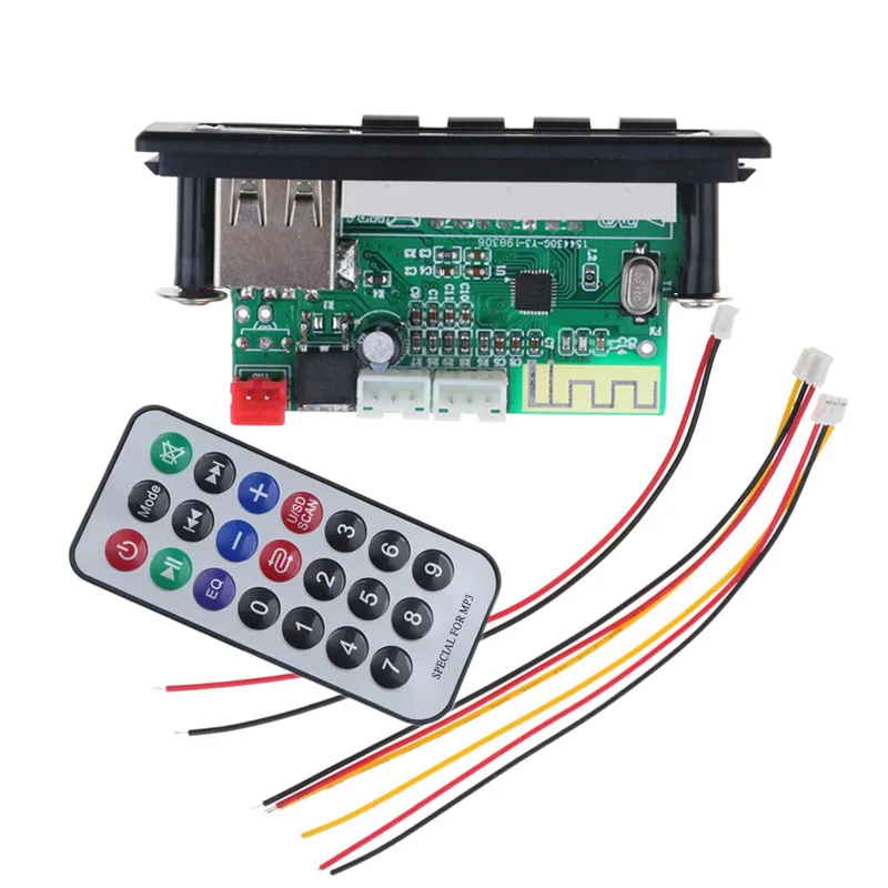 Музыкальный MP3 плеер Bluetooth 5 0 беспроводной приемник аудио декодер плата USB TF FM