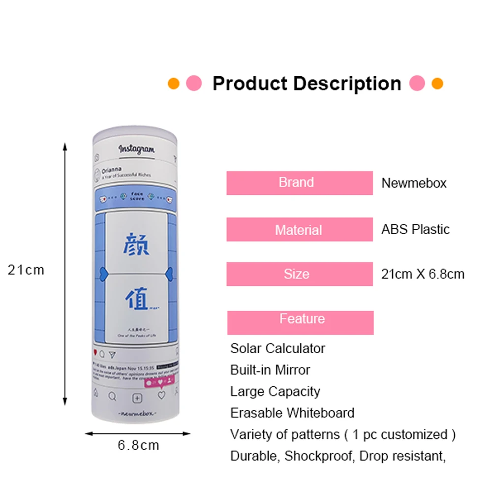 Новый и простой стильный чехол для карандашей большая емкость коробка ручек