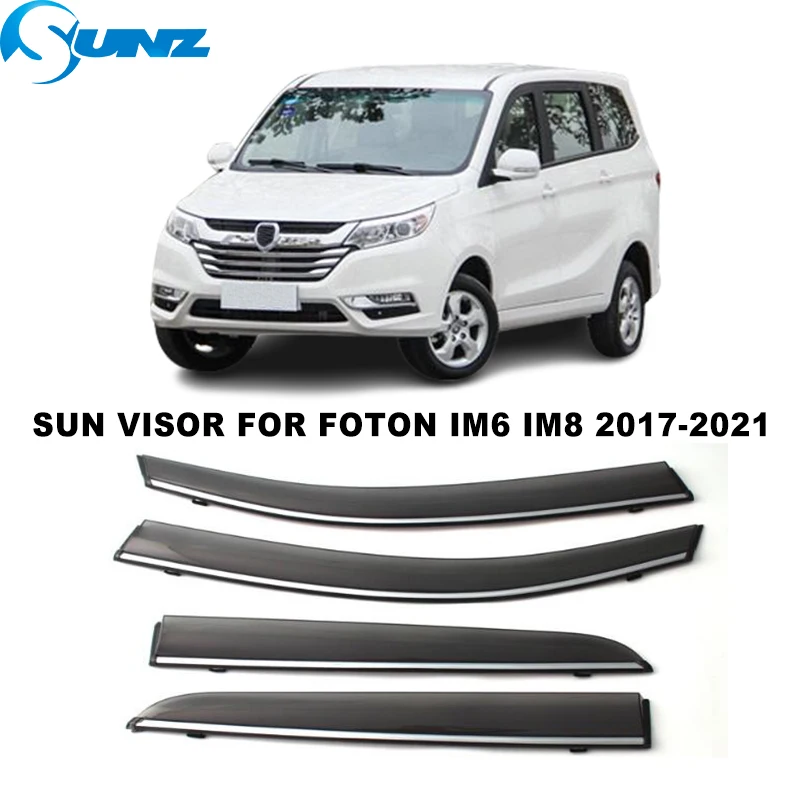 

Weathershields For Foton IM6 IM8 2017 2018 2019 2020 2021 Window Deflectors Shield Window Visor Sun Rain Accesorios SUNZ