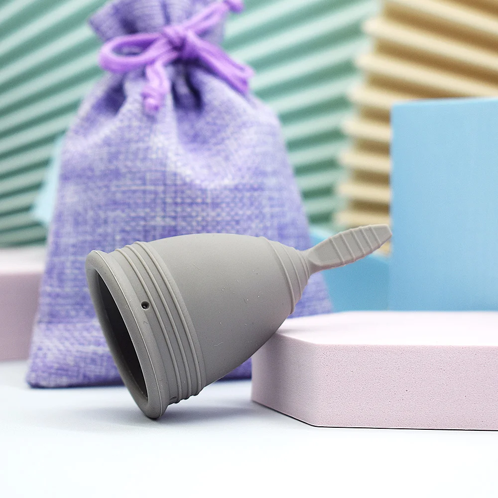 1/2 шт. женские менструальные чаши из медицинского силикона | Красота и здоровье