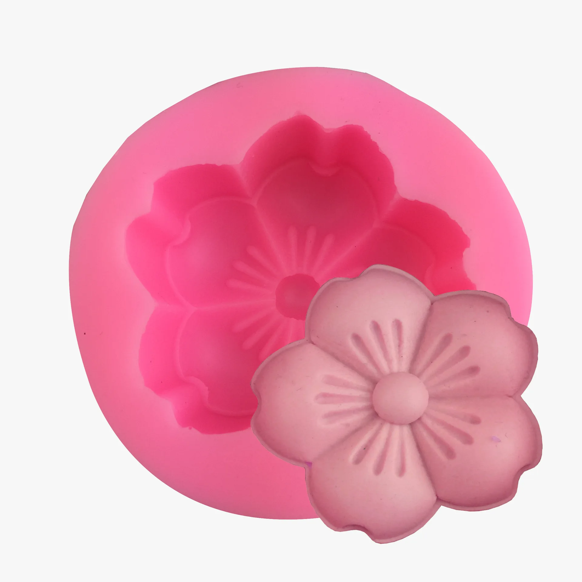 

Cherry blossom flower shape silicone mold chocolate mousse sugar cake mold baking mold gypsum DIY soap mold decoration