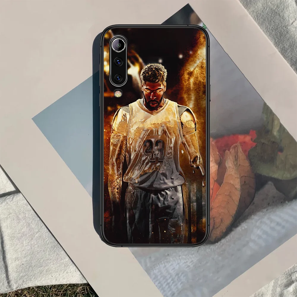 

Anthony Davis Phone case For Xiaomi Mi note 10 A3 9 MAX 3 A2 8 9 Lite Pro ultra black Waterproof Luxury Cover Painting Funda