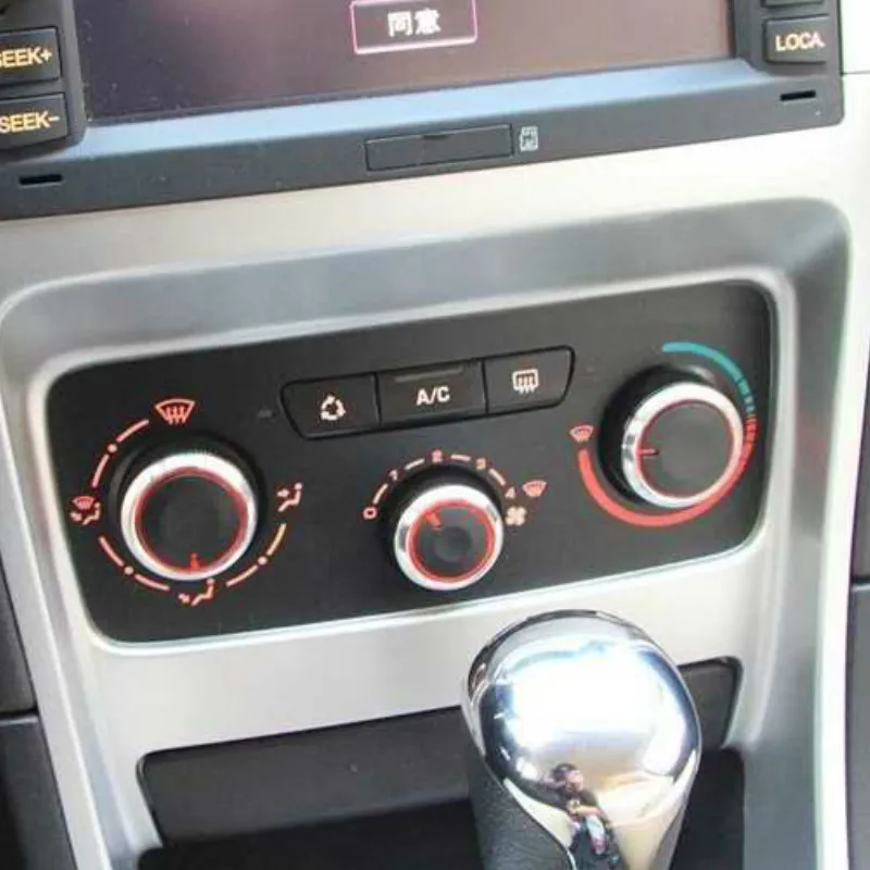 Фото Для PEUGEOT 307 CITROEN C-TRIOMPHE C4 нагреватель переменного тока Ручка управления климатическим режимом Панель кнопок переключения №3