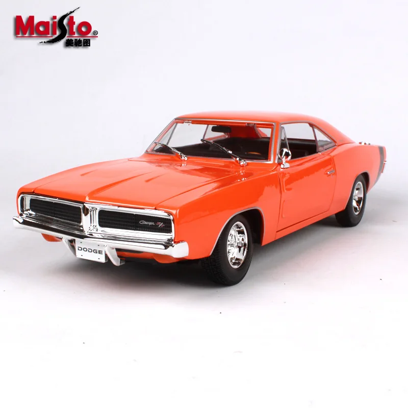 Maisto 1:18 Dodge классический автомобиль брелок для автомобильных ключей имитационная