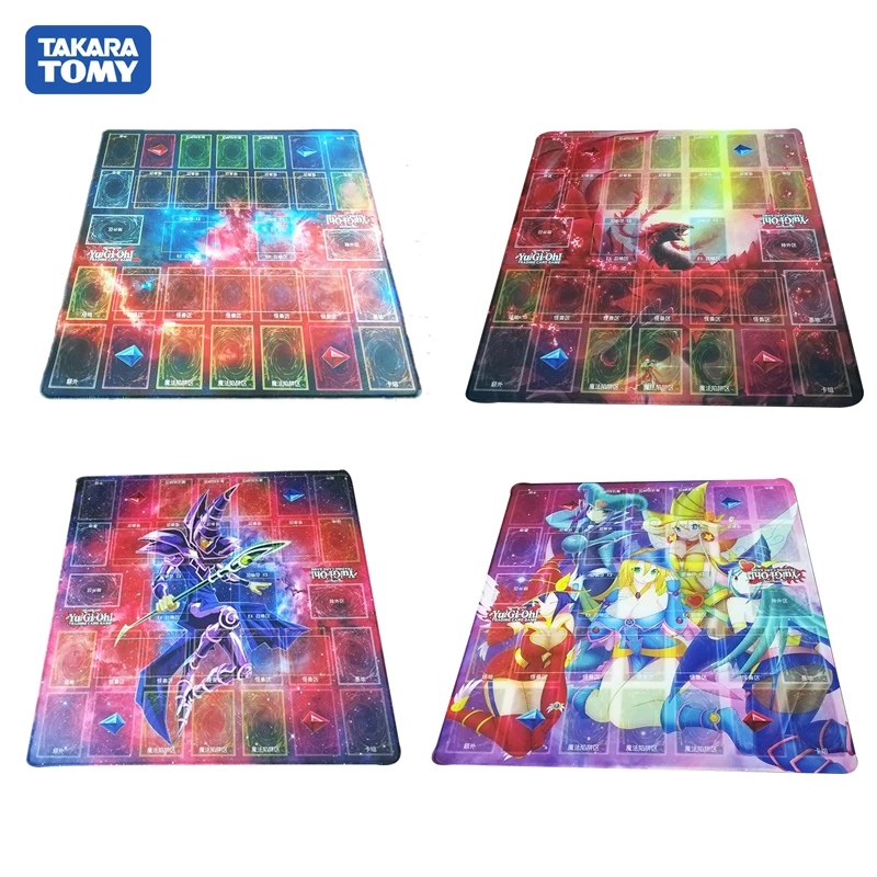 Такара TOMY TCG YU GI OH Duel Masters двойной мастер четыре карты Группа колода Дуэль диск карта Pad TCG место проведения геймпад посылка 55 см